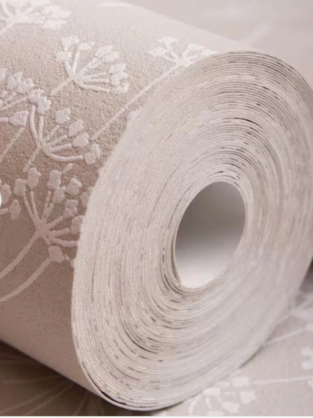 New! 2 Rolls Graham & Brown Aura Taupe Wallpaper